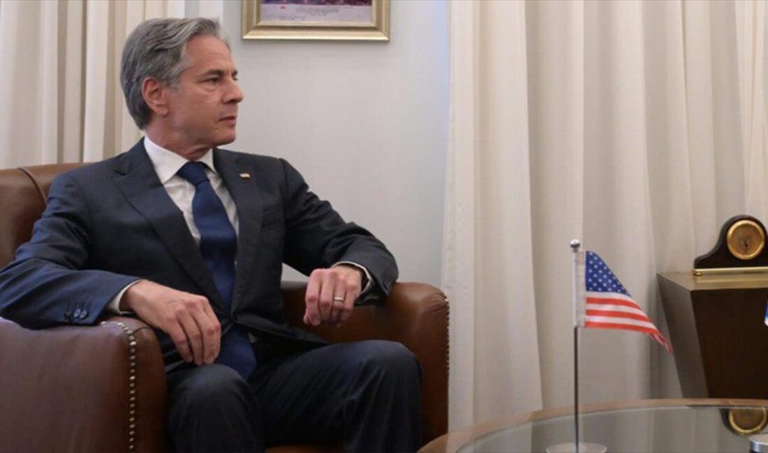 ABD Dışişleri Bakanı Antony Blinken, İsrail'in başkenti Tel Aviv'de Ulusal