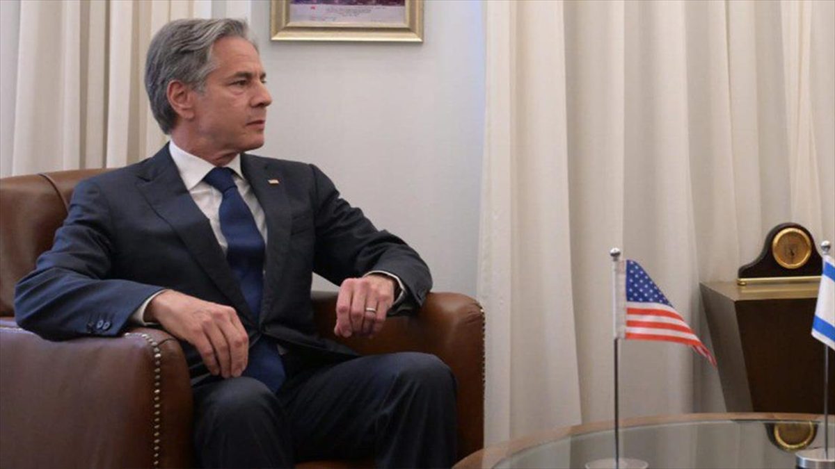 ABD Dışişleri Bakanı Antony Blinken, İsrail'in başkenti Tel Aviv'de Ulusal