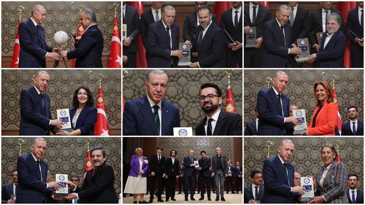 ANKARA (AA) – Cumhurbaşkanlığı Külliyesi’ndeki tören, Cumhurbaşkanı Recep Tayyip Erdoğan’ın