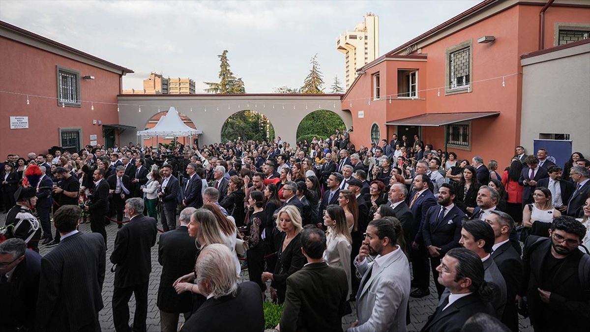İtalya'nın Milli Günü dolayısıyla Ankara'da resepsiyon düzenlendi.