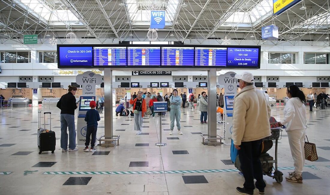 ANKARA (AA) – Uraloğlu, yaptığı açıklamada Antalya Havalimanı’nda sürekli artan