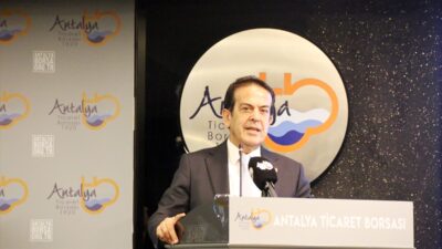 ANTALYA (AA) – Antalya Ticaret Borsası (ATB) Başkanı Ali Çandır,