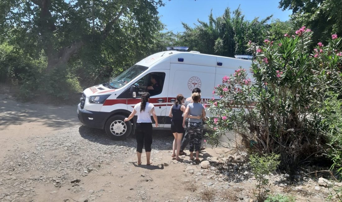 ANTALYA (AA) – Antalya'nın Serik ilçesinde, serinlemek için girdiği ırmakta