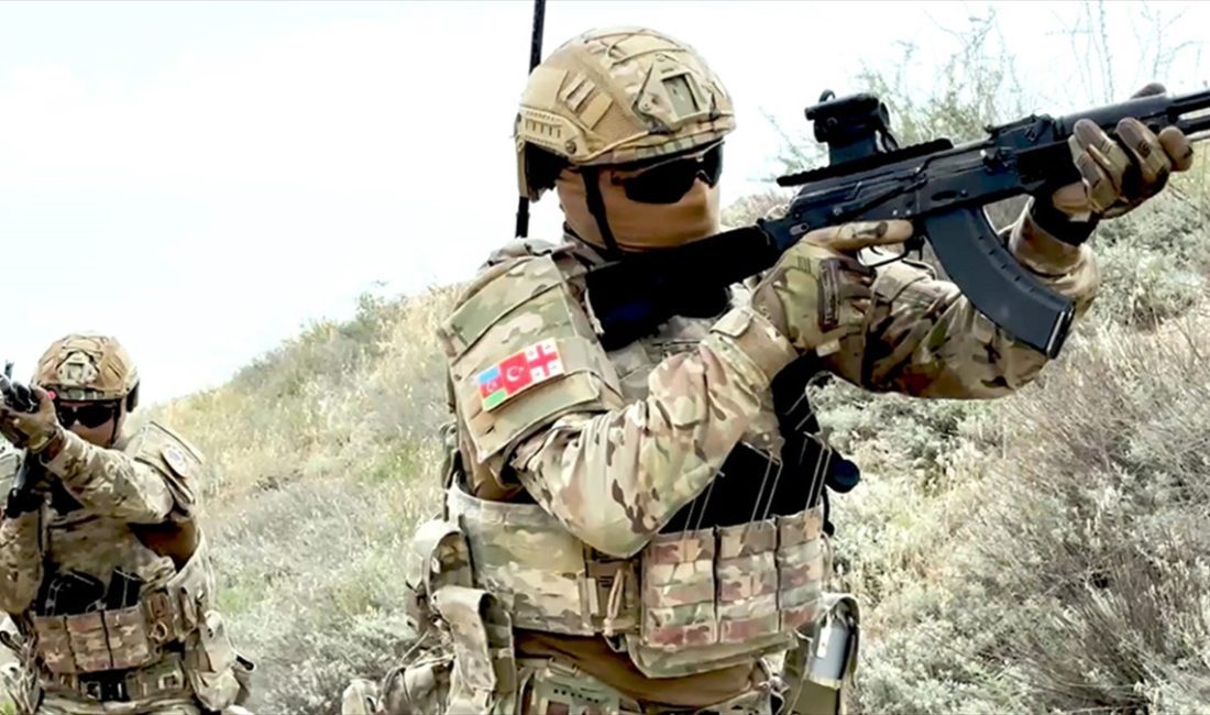 Türkiye, Azerbaycan ve Gürcistan özel kuvvetlerinin Azerbaycan'da başlattığı ortak askeri