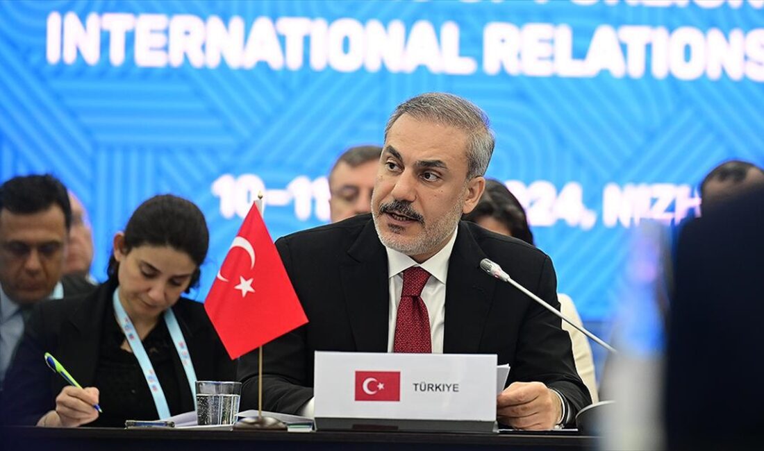 Dışişleri Bakanı Fidan, BRICS+ oturumunda yaptığı konuşmada, "İsrail'in Filistin topraklarındaki