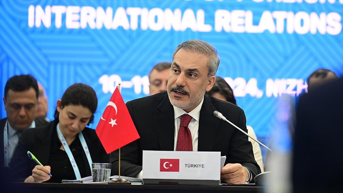 Dışişleri Bakanı Fidan, BRICS+ oturumunda yaptığı konuşmada, "İsrail'in Filistin topraklarındaki