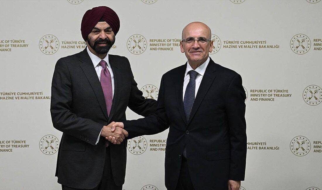 Görüşmede, Dünya Bankası ile Türkiye arasında 2024-2028 mali yıllarını kapsayan