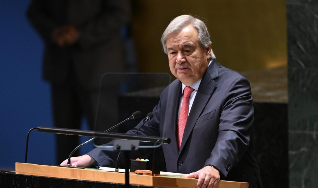 NEW YORK (AA) – Guterres, “Dünya Çevre Günü” vesilesiyle New