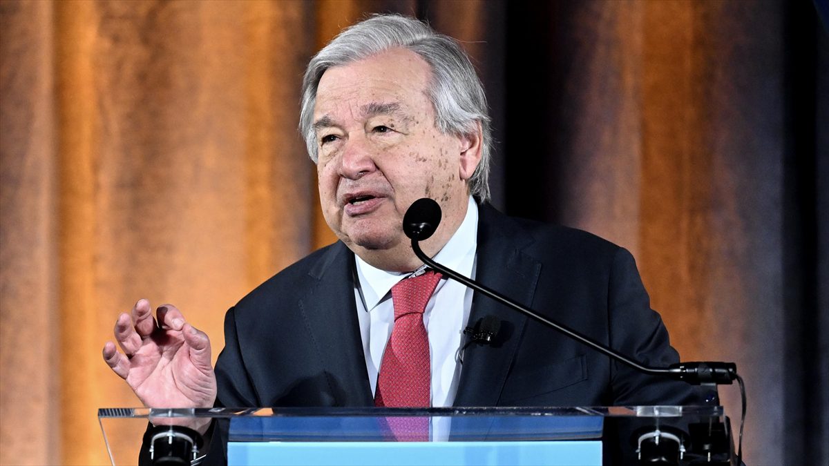 Birleşmiş Milletler (BM) Genel Sekreteri Antonio Guterres, "Nefret söyleminin kabul