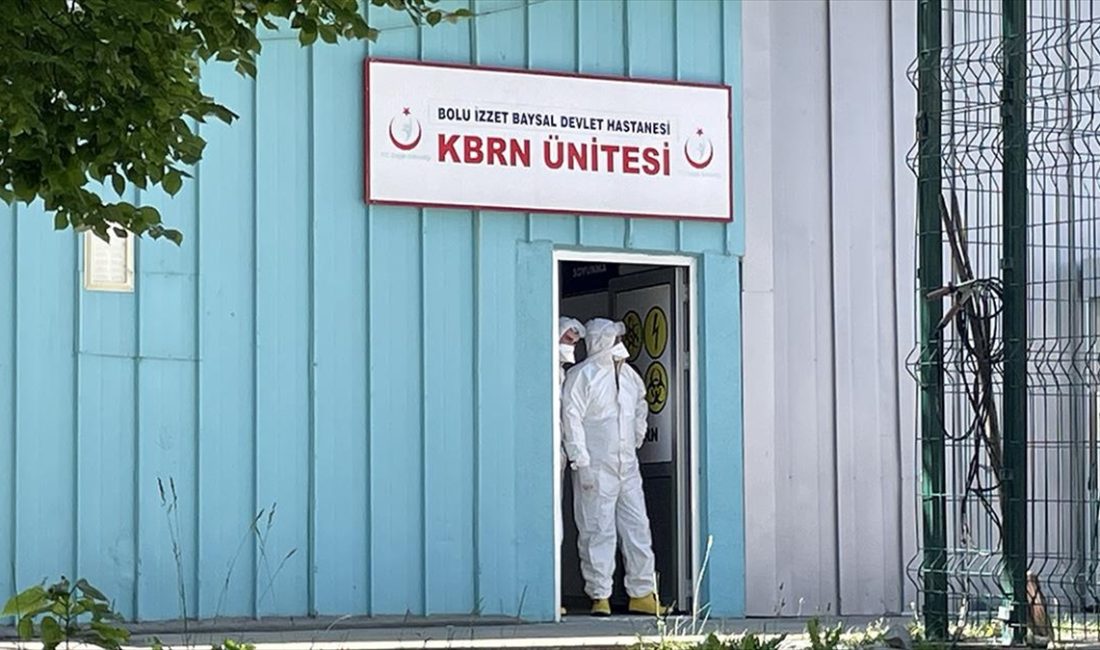 Bolu'da fabrikada amonyak gazından etkilenen 18 işçi hastanede tedavi altına