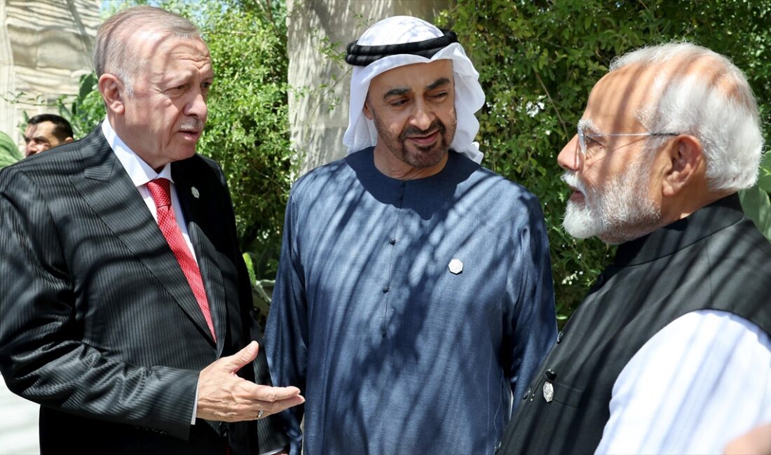 Cumhurbaşkanı Recep Tayyip Erdoğan, İtalya'da Birleşik Arap Emirlikleri Devlet Başkanı