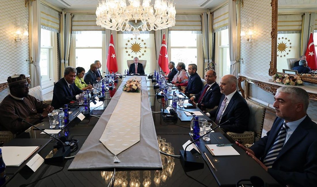 Cumhurbaşkanı Recep Tayyip Erdoğan, D-8 Ekonomik İşbirliği Teşkilatı Dışişleri Bakanlarını