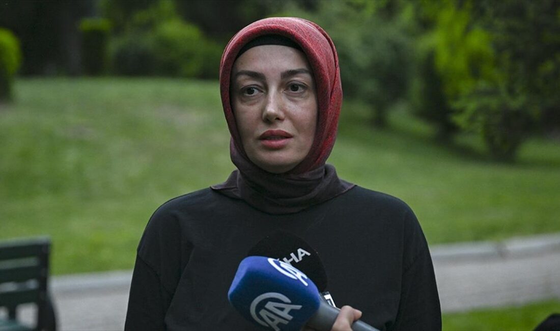 Ankara'da öldürülen eski Ülkü Ocakları Genel Başkanı Sinan Ateş'in eşi