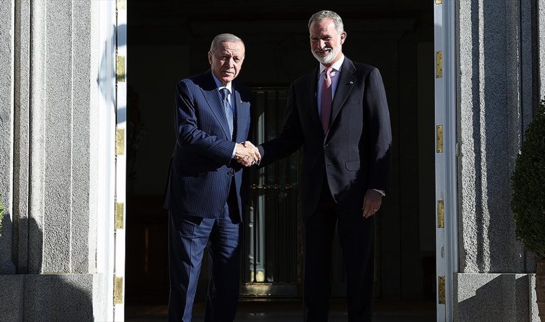 Cumhurbaşkanı Recep Tayyip Erdoğan, Türkiye-İspanya 8. Hükümetler Arası Zirvesi kapsamında