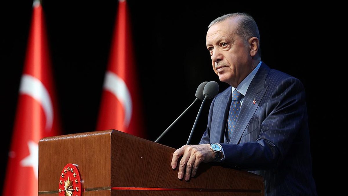 Cumhurbaşkanı Recep Tayyip Erdoğan, Batman'ın Kozluk ilçesinde 2017 yılında terör