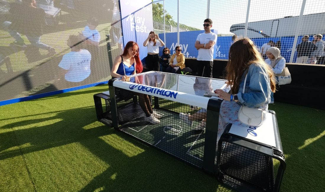 İSTANBUL (AA) – Festival Park Kadıköy'de gerçekleştirilen Decathlon MayFest'24, sporseverleri