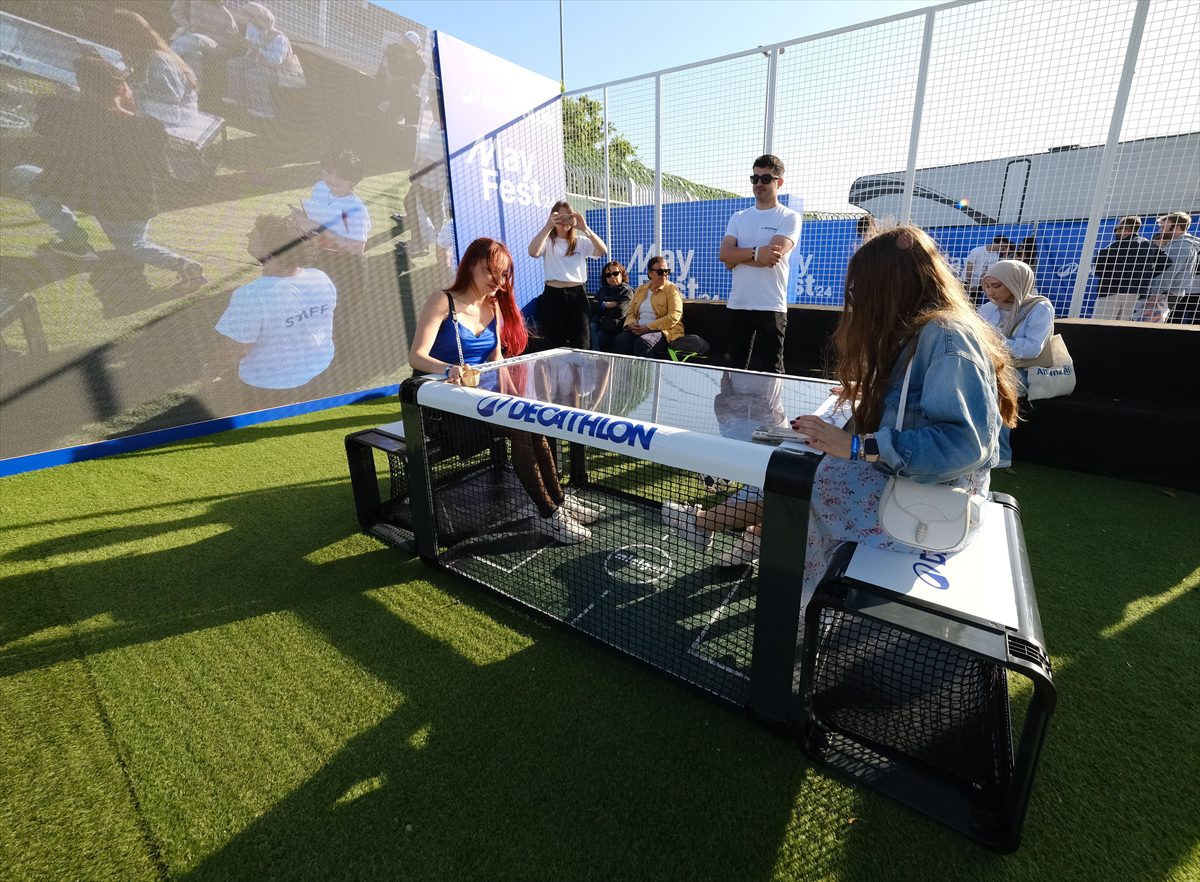 İSTANBUL (AA) – Festival Park Kadıköy'de gerçekleştirilen Decathlon MayFest'24, sporseverleri