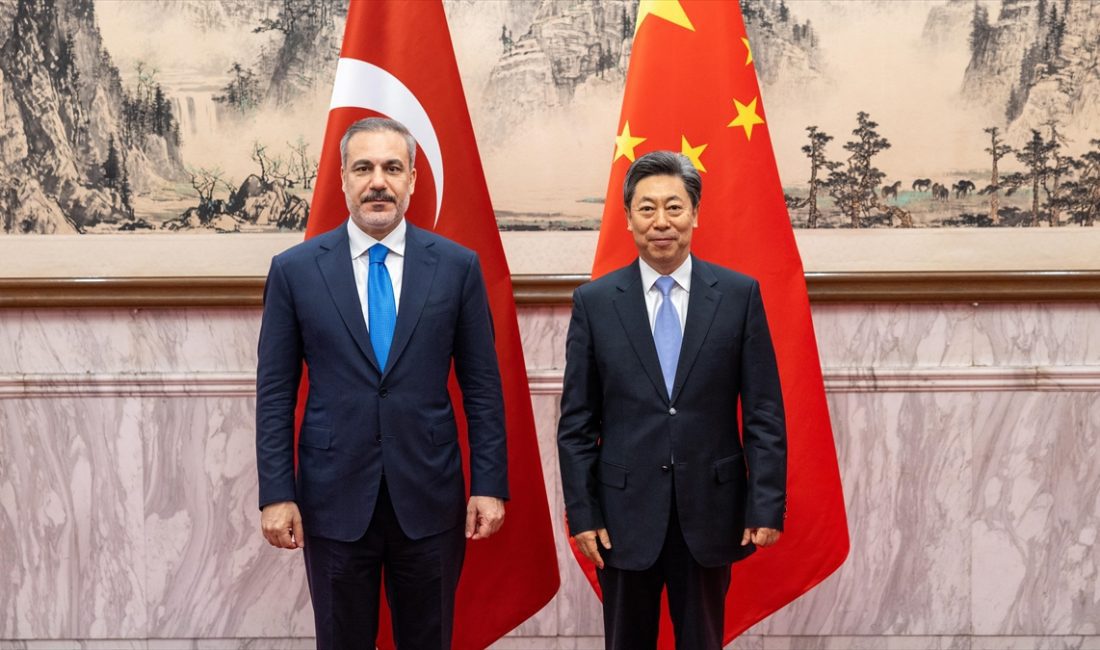 Dışişleri Bakanı Hakan Fidan, Pekin'de, Çin Komünist Partisi (ÇKP) Merkez