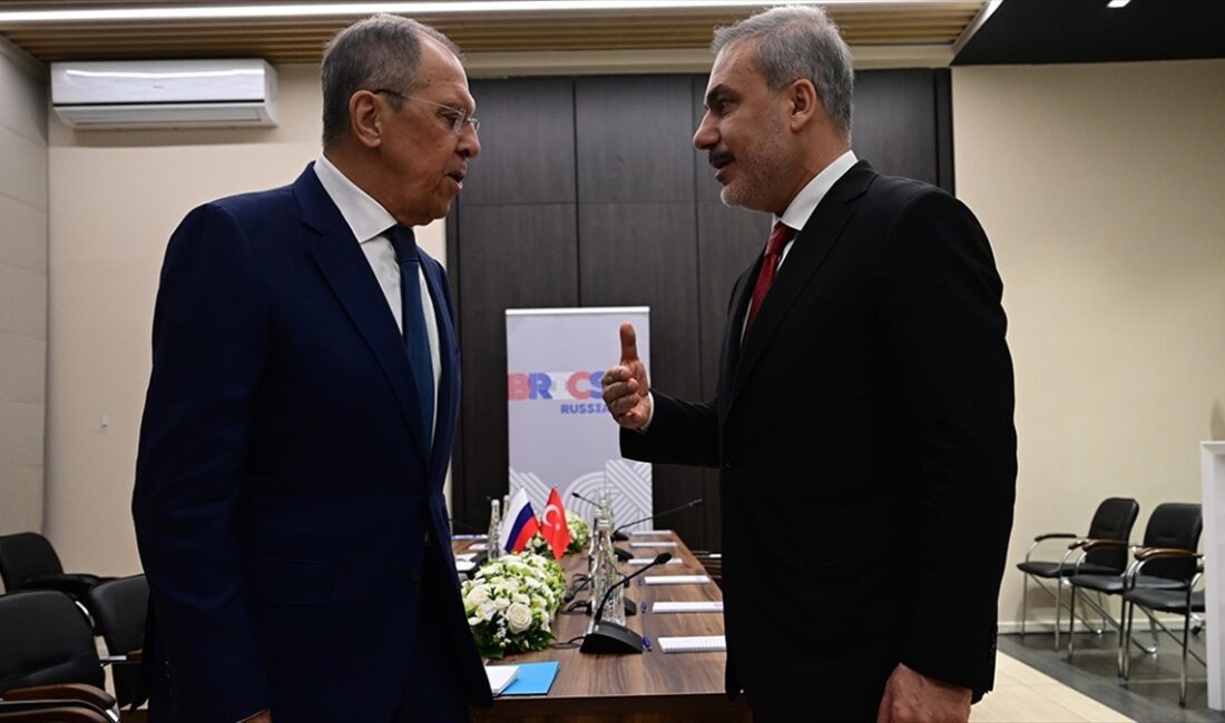 Dışişleri Bakanı Hakan Fidan, BRICS Dışişleri Bakanları Toplantısı kapsamında düzenlenen