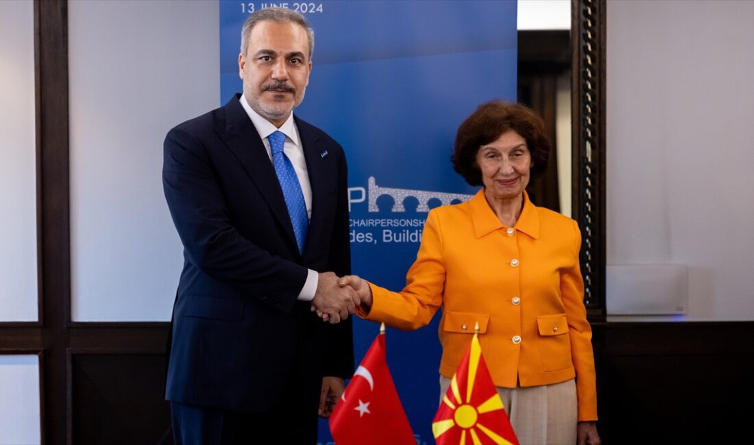 Dışişleri Bakanı Fidan, Kuzey Makedonya'nın başkenti Üsküp'te düzenlenen Güney Doğu