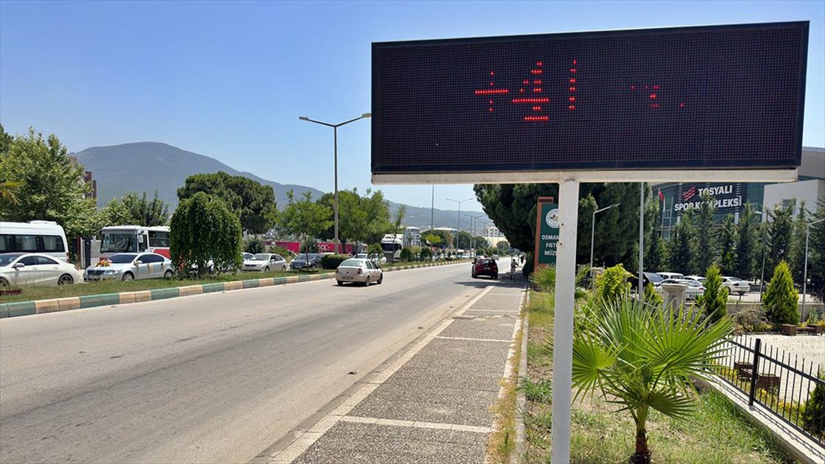 Adana, Mersin, Hatay ve Osmaniye'deki bunaltıcı sıcaklar günlük hayatı olumsuz