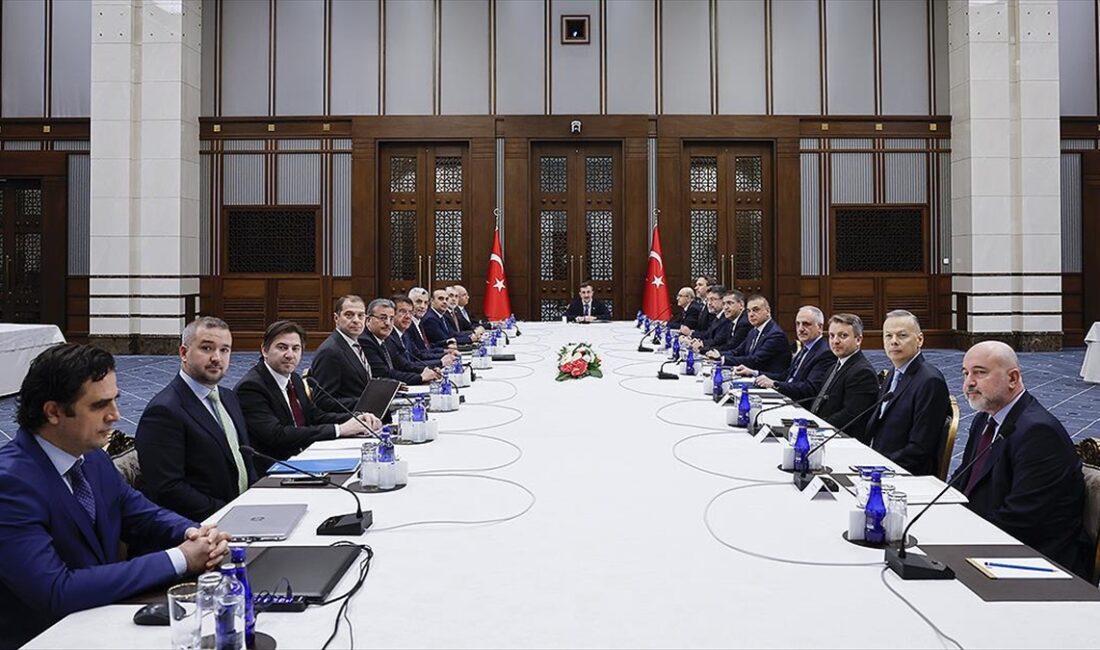Ekonomi Koordinasyon Kurulu (EKK), Cumhurbaşkanı Yardımcısı Cevdet Yılmaz başkanlığında toplandı.