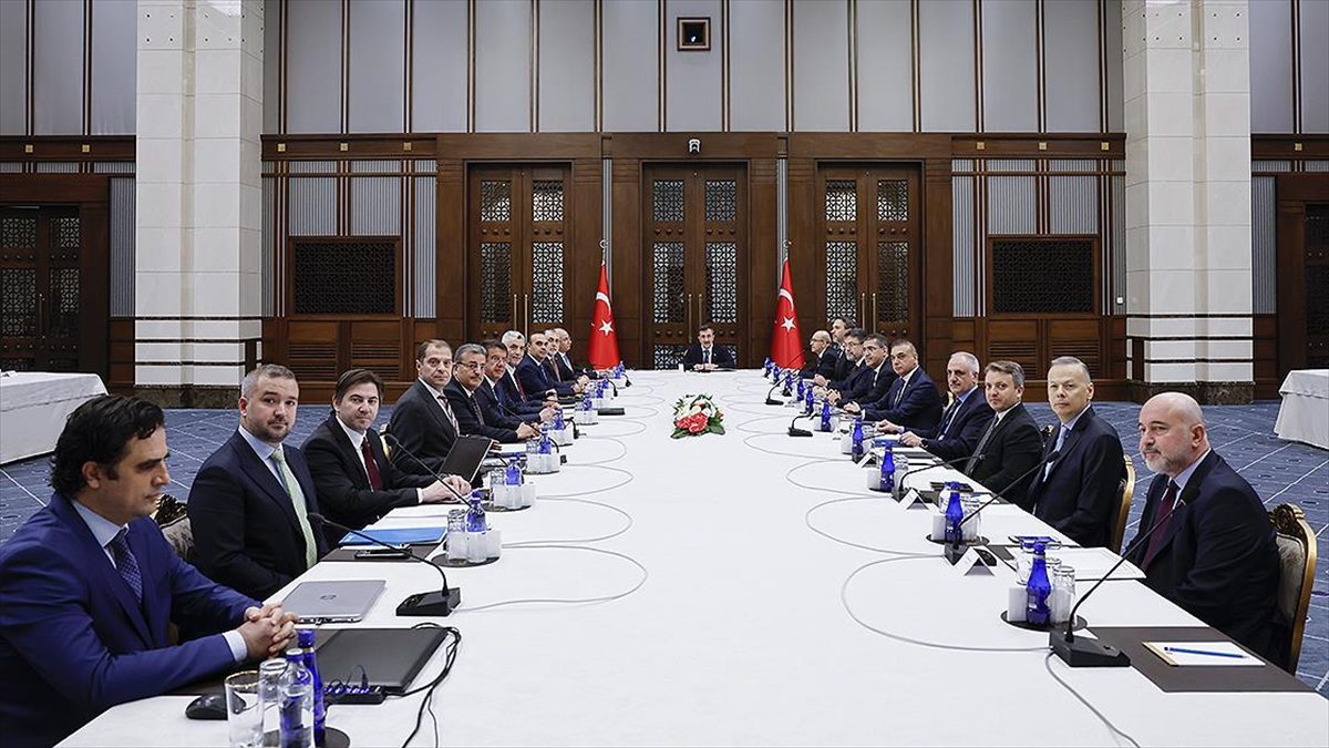 Ekonomi Koordinasyon Kurulu (EKK), Cumhurbaşkanı Yardımcısı Cevdet Yılmaz başkanlığında toplandı.