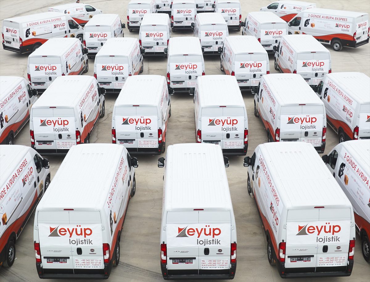 İSTANBUL (AA) – Eyüp Lojistik, Avrupa ülkelerine yönelik kurye taşımacılığı