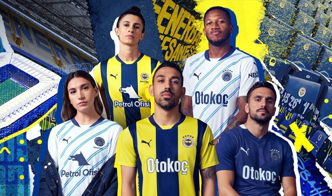 Fenerbahçe Futbol A Takımı'nın, 2024-2025 sezonunda giyeceği formalar özel animasyon