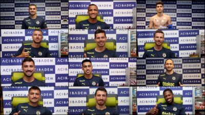 Fenerbahçe'de futbolcuların yeni sezon öncesi rutin sağlık kontrolleri devam ediyor.