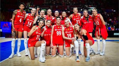A Milli Kadın Voleybol Takımı, finallere kalmayı garantilediği FIVB Milletler