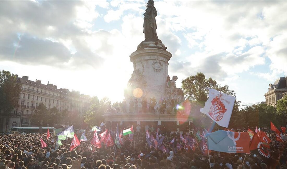 PARIS (AA) – Aşırı sağ karşıtları, Paris, Lyon, Rennes, Bordo