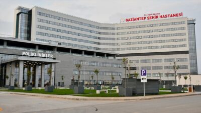 Gaziantep'te geçen yıl Ekim ayında hizmete başlayan Şehir Hastanesinde açıldığı
