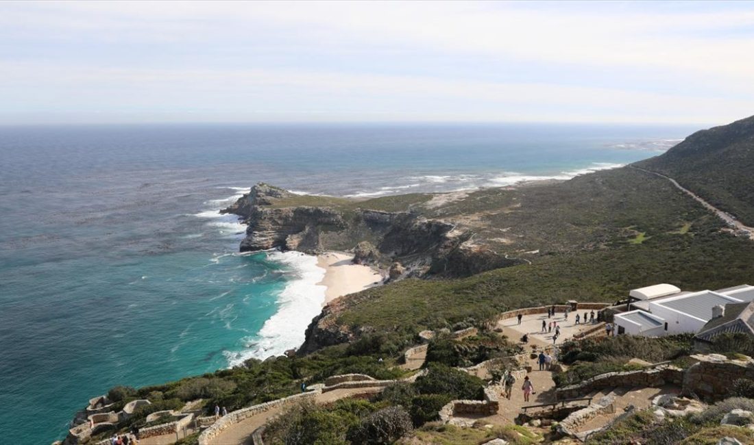 Güney Afrika Cumhuriyeti'nin Cape Town şehrindeki Masa Dağı Ulusal Parkı,