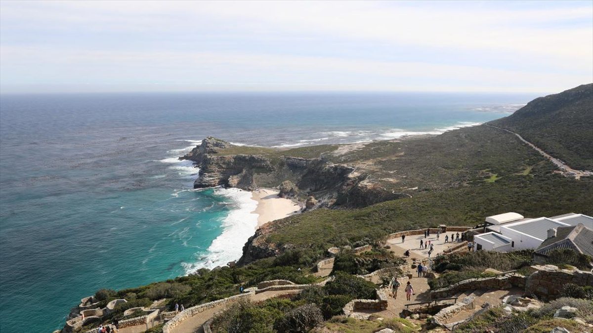 Güney Afrika Cumhuriyeti'nin Cape Town şehrindeki Masa Dağı Ulusal Parkı,