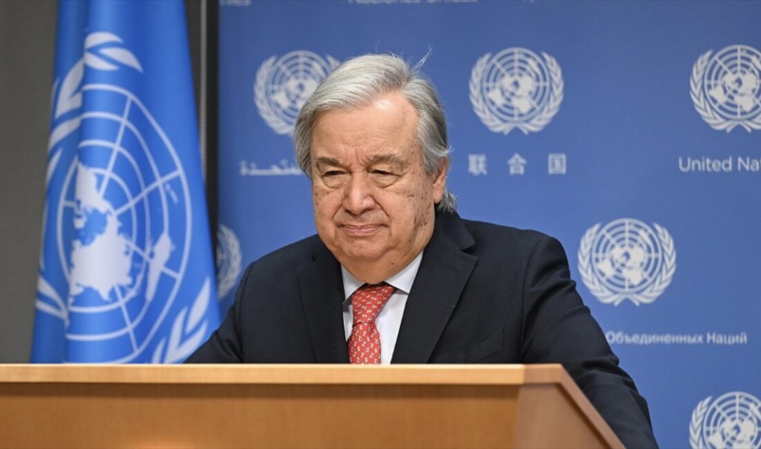 NEW YORK (AA) – Guterres, New York’taki BM Genel Merkezi’nde