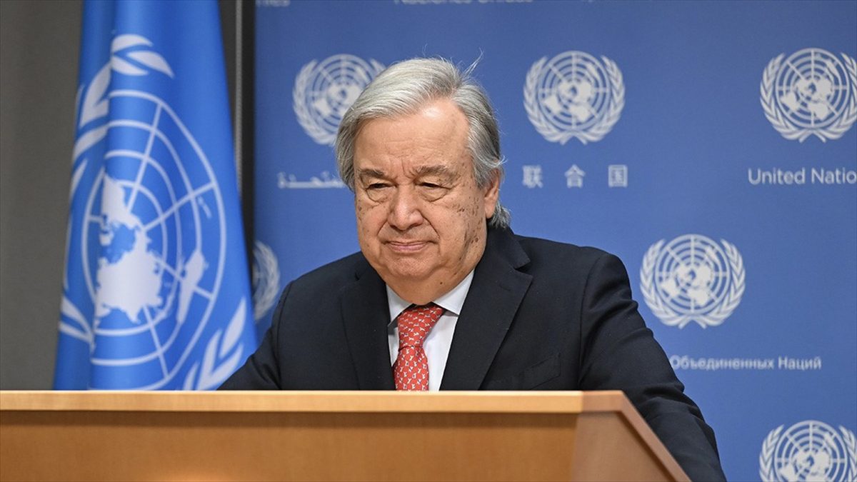 NEW YORK (AA) – Guterres, New York’taki BM Genel Merkezi’nde