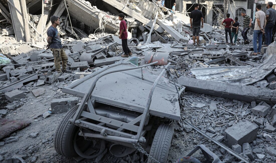 GAZZE (AA) – Hamas, İsrail’in bugün Şucaiyye Mahallesi’ne başlattığı ve