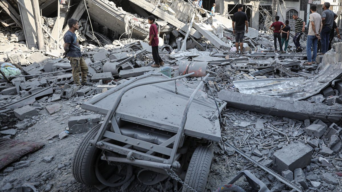 GAZZE (AA) – Hamas, İsrail’in bugün Şucaiyye Mahallesi’ne başlattığı ve