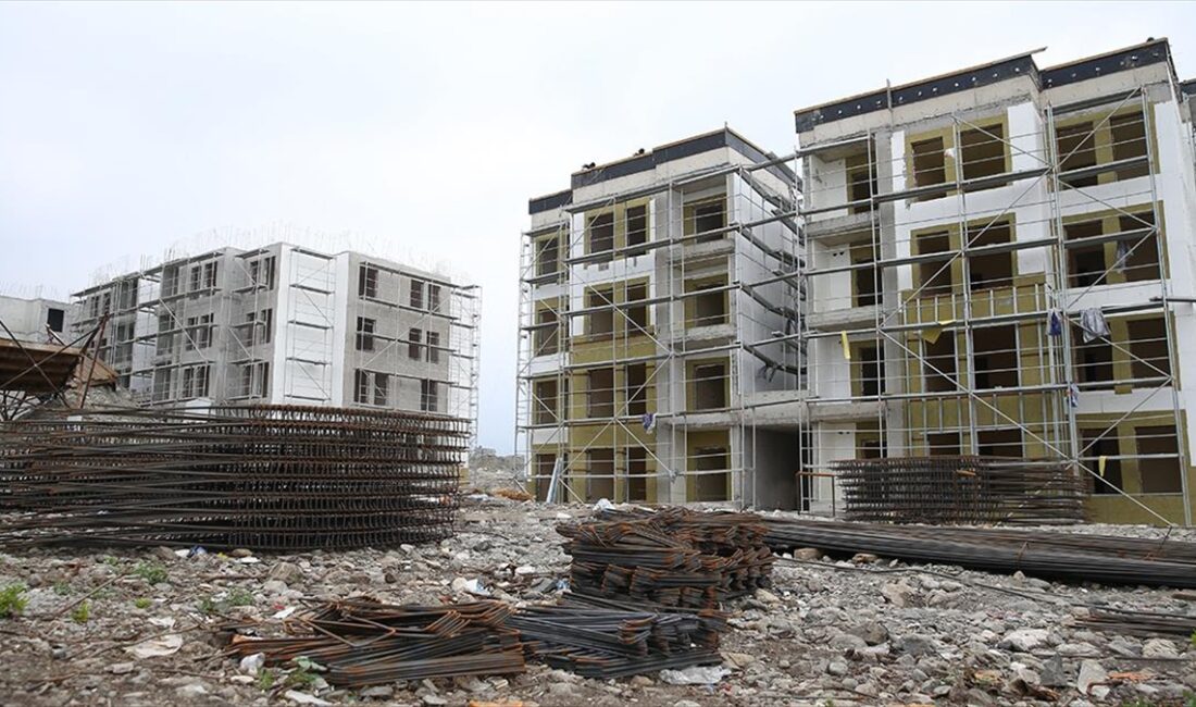 HATAY (AA) – Toplu Konut İdaresi Başkanlığı (TOKİ) tarafından Başlamış