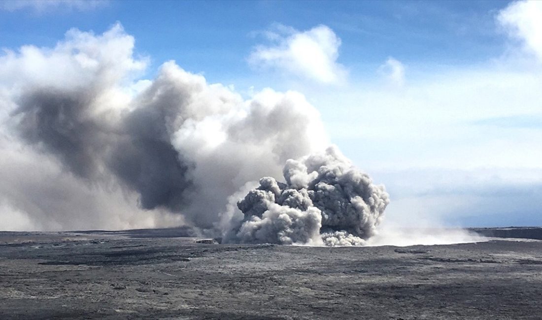 ABD'nin Hawaii eyaletindeki Kilauea Yanardağı'nda patlamalar medyana geldi.