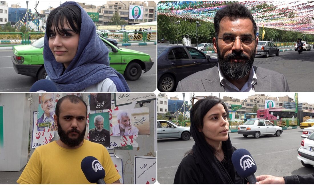 İran'da 28 Haziran'da yapılacak cumhurbaşkanlığı seçimlerine 3 gün kalırken halk,