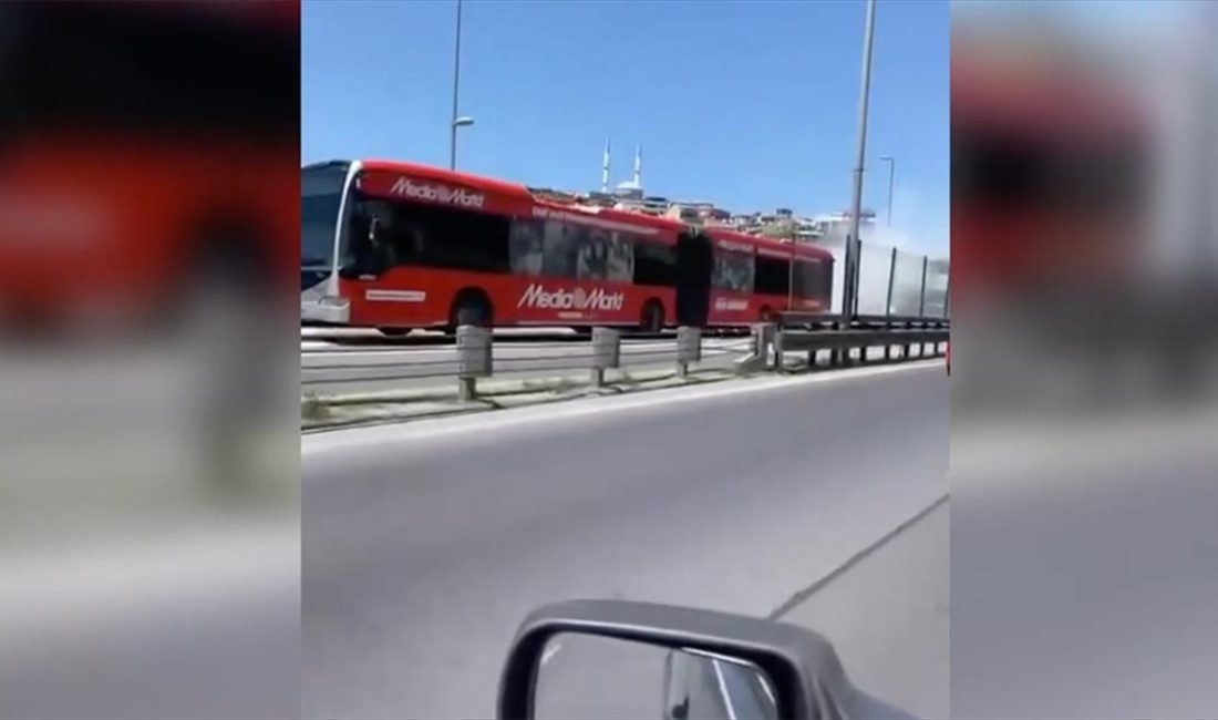 İSTANBUL (AA) – Alınan bilgiye göre, Halıcıoğlu’nda, Topkapı istikametine giden