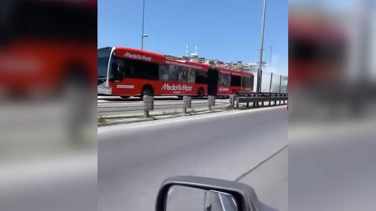 İSTANBUL (AA) – Alınan bilgiye göre, Halıcıoğlu’nda, Topkapı istikametine giden