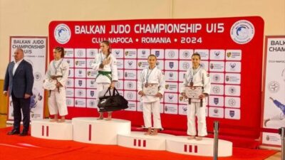 - Akan, Romanya'da düzenlenen Yıldız Balkan Judo Şampiyonası'nda 40 kiloda