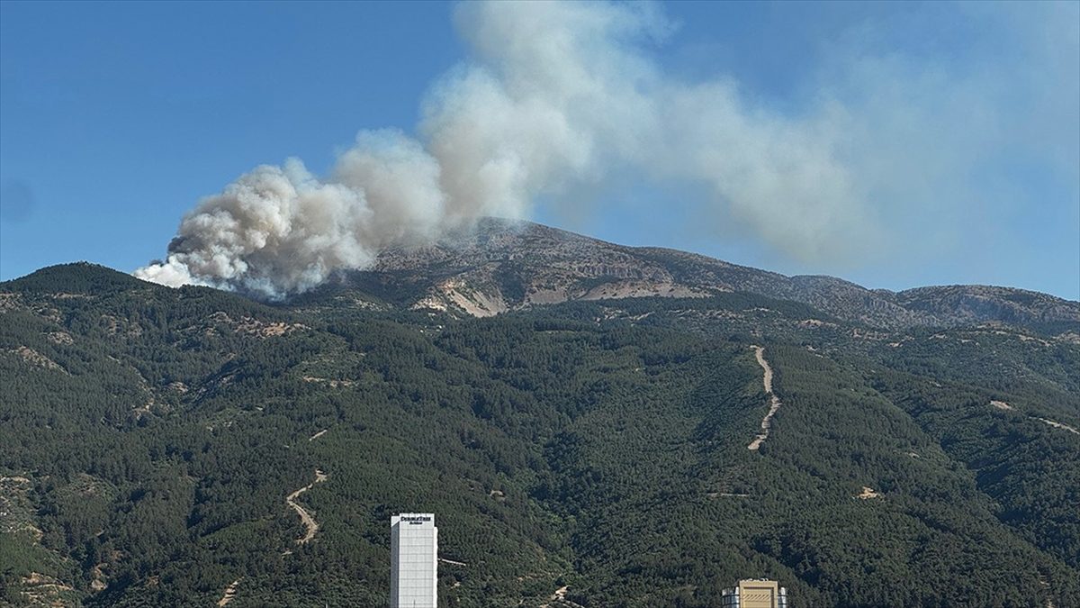 MANISA (AA) – Spil Dağı’nda Sultanyaylası ile Turgutalp mahalleleri arasındaki