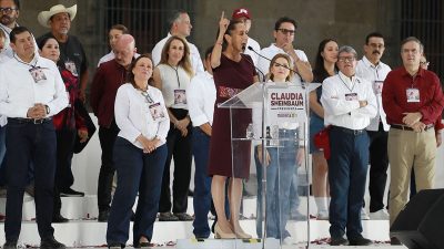 Sheinbaum, seçimleri kazanması durumunda ülke tarihinin ilk kadın devlet başkanı