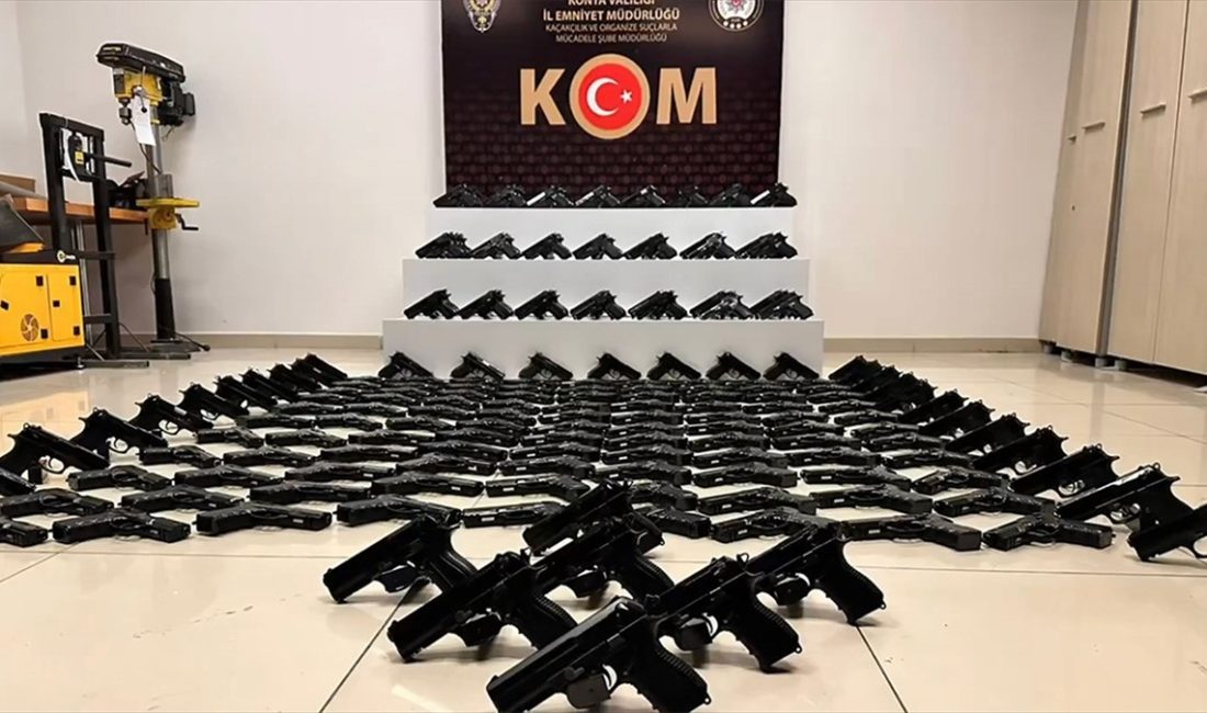 İçişleri Bakanı Ali Yerlikaya, Konya'da düzenlenen "Mercek-20" operasyonunda 225 ruhsatsız
