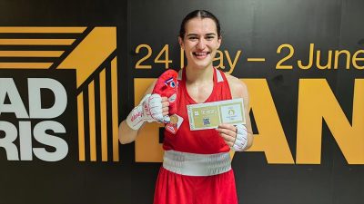Milli boksör Esra Yıldız Kahraman, Paris 2024 Olimpiyat Oyunları'na katılma