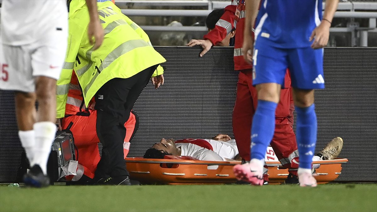 BOLOGNA (AA) – Milli futbolcu, Bologna’da yapılan mücadelenin 38. dakikasında